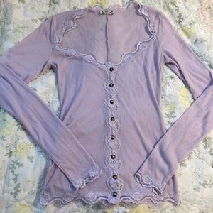 Intimately Free people lilac long sleeve